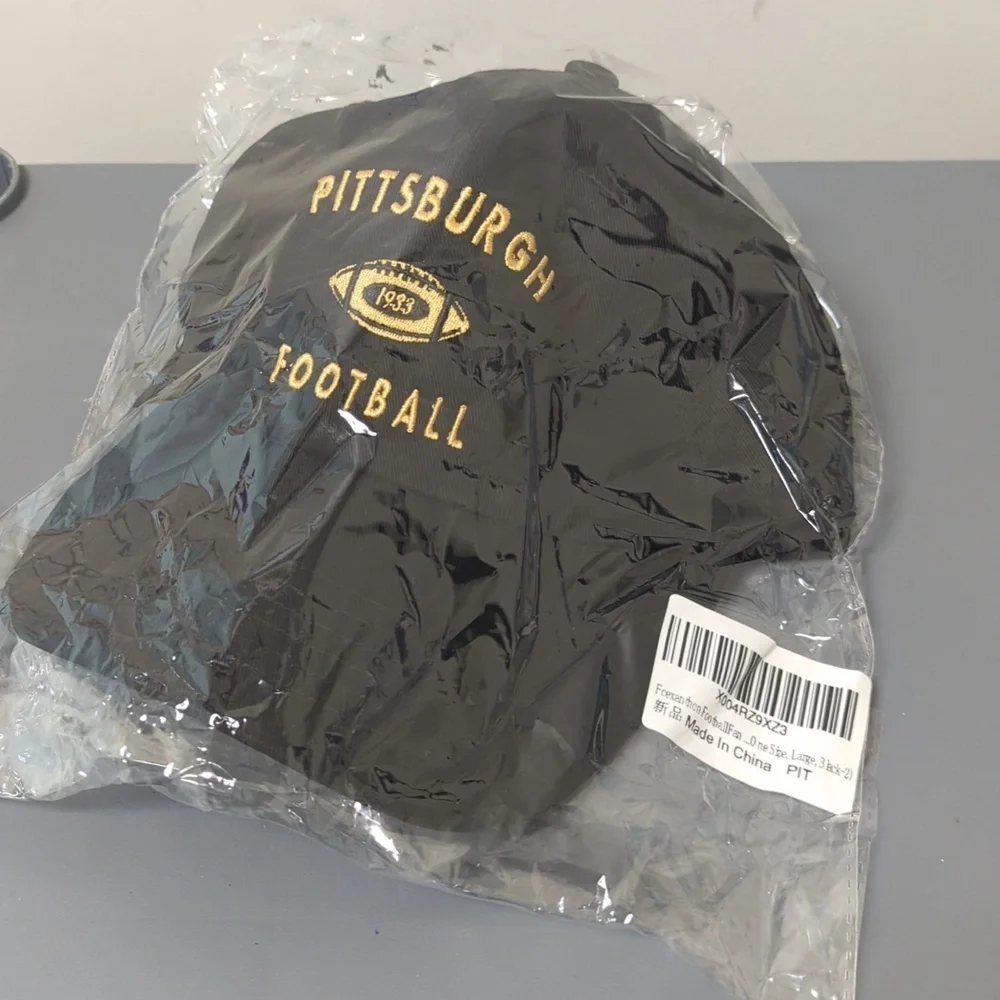 Pittsburgh Football Hat One Size - Picture 2 of 4